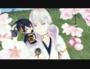 【MMD刀剣乱舞】secret base【三日月/鶴丸】+おまけ