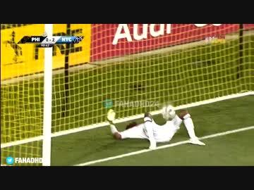 ダビド・ビジャの超絶ロングシュート！！