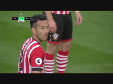 吉田先発 ≪16-17EPL：第33節≫ サウサンプトン vs マンチェスター・シティ