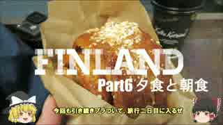 【ゆっくり】北欧フィンランド一人旅　part6　夕食と朝食