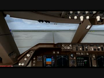 【FSX】【FSX】PMDG747-400V3 Cold & Dark Startup