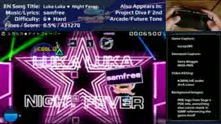 【Project DIVA Extend】「ルカルカ★ナイトフィーバー」Hard Perfect