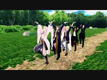 【MMD刀剣乱舞】ハトと刀剣男士【MMD紙芝居】