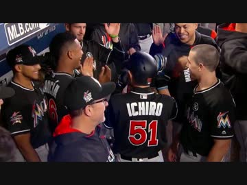 「MLB」イチロー全打席。2017.4.19