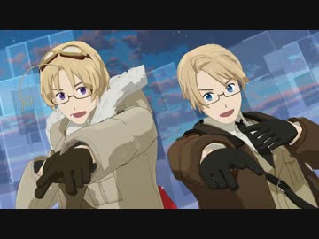 【APヘタリアMMD】ほくべいARROW【自作モデル】