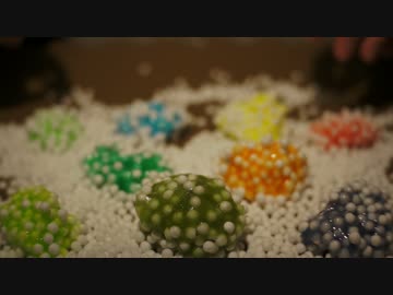 ASMR　つぶつぶスライム作り Part2　(成功？)