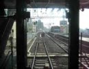 京阪特急の前面展望　4月２６日朝