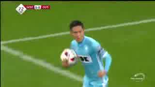 （転載）久保裕也同点ゴール vs　KV Oostende 1 - 1 21.Apr.2017