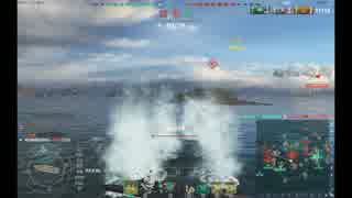 【WoWs】Shiratsuyuで往くランダム戦2【断層線】