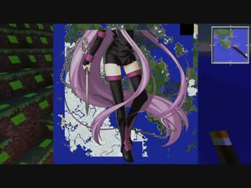 【Minecraft】世界一でっかい地上絵作るよ！Part28