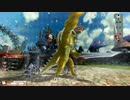 闇吉備津と電気ワニ　【ヴィラン戦】
