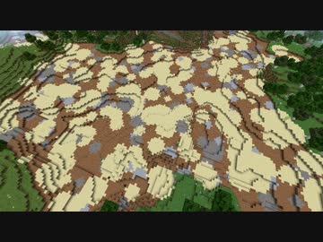 【Minecraft】浅い海や湖に見られる粘土と砂と砂利【ゆっくり報告】