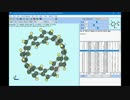 Winmostarによるカーボンナノベルトのモデリング