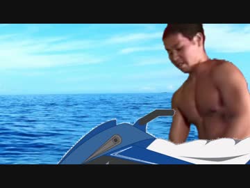 ジェットスキーを楽しむ先輩.mp4