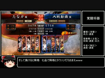 【三国志大戦4】動画勢が逝くガバガバ大戦4part3【vs覇者求】