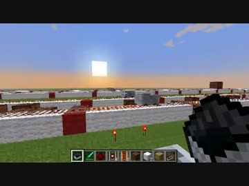 【minecraft】FF１４チョコボ騎乗ＢＧＭをトロッコ演奏してみた