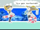 【手描き刀剣乱舞】前田君と平野君でmurmur twins