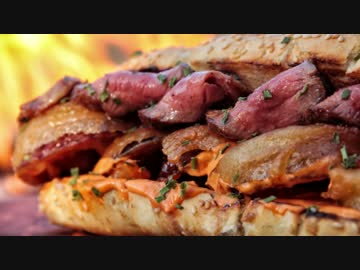 ステーキサンドイッチ