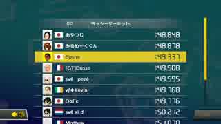 【世界3位】 ヨッシーサーキットTA　1:49.337 【マリオカート８デラックス】