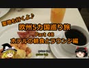 【ゆっくり】欧州５カ国巡り旅  48 ホテルの朝食とラウンジ編【旅行】