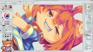 20170416 お絵かきメイキング