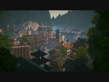 【Minecraft】大正薫る浪漫建築 ～ハイカラクラフト～　最終景