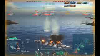 【WoWs】Shiratsuyuで往くランダム戦5【罠】