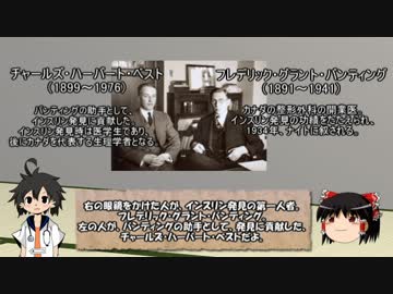 【ゆっくり解説】ゆっくり医学史　糖尿病特効薬インスリン製剤の歴史