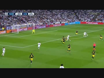 ロングハイライト【16-17　CL】準決勝1Lg　 R・マドリード × A・マドリード