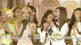 【k-pop】Girls' Generation - Lion Heart encore (feat.red velvet)KBS MUSIC BANK  150911