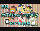 月刊クリスマスクッソー☆ランキング2017年4月号