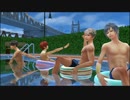 【Sims4】男子高校生4人がのんびり暮らす。16日目【ゆっくり】