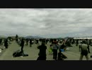 着陸するオスプレイ