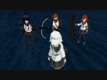 【艦これ】　暁型四姉妹の日常　一二八　【MMD紙芝居】