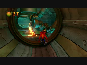 【PS4】クラッシュ・バンディクー　ブッとび３段もり！【ゲームプレイ】