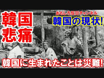 【韓国人の悲痛な問いかけ】 韓国に生まれたことは災難ではないか？