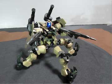 ガンプラでアーマード・コアっぽいものを作ろう