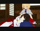 【東方MMD】霊夢とアリスの平凡な一日【紙芝居】