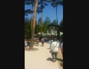 [景色比べ]安曇野公園の早春賦音楽祭直前の入口を見るだけの30秒