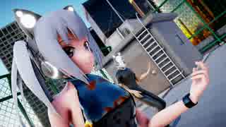 【艦これMMD】霞と流星がメーベルを踊ってくれました【流星】