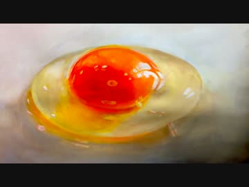 卵を描く