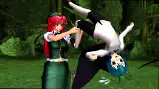 【東方MMD紙芝居】門番と虫捕り