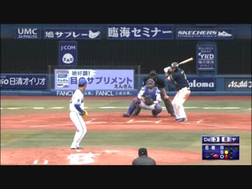 24打席目にして加賀を攻略したバレンティン.UC