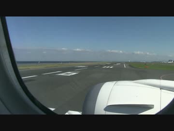 [誰得] B787-8 エンジンスタート&離陸 (羽田空港) [音フェチ]