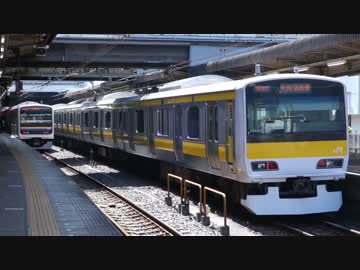 千葉駅（JR総武緩行線）を発着する列車を撮ってみた