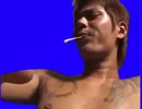 唾を吐くDRVSBB