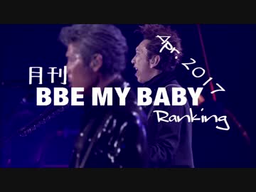 月刊BBEMYBABYランキング2017年04月