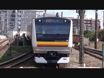 尻手駅（JR南武線・南武支線）を通過・発着する列車を撮ってみた