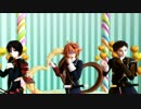 【MMD刀剣乱舞】 ハッピーシンセサイザ　【薬研・厚・後藤】