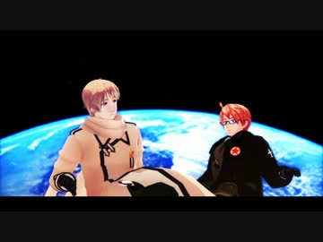 【APヘタリアMMD】アンチビート【重量級な人力VOCALOID】